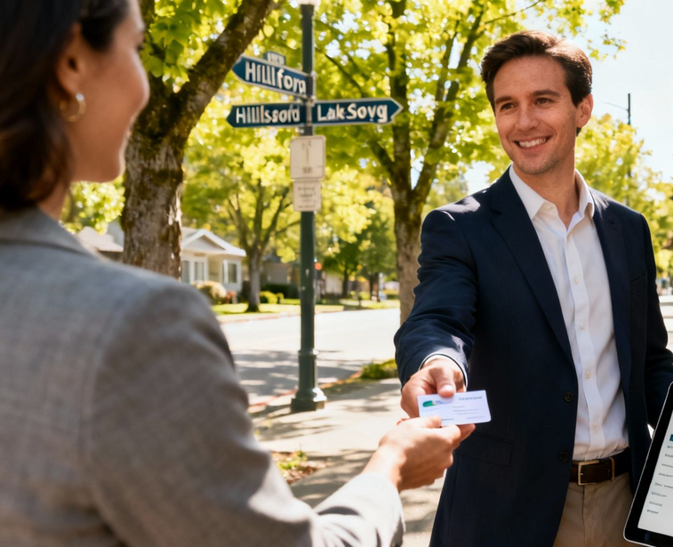 Portland Loan Officer Networking with an Oregon Realtor
