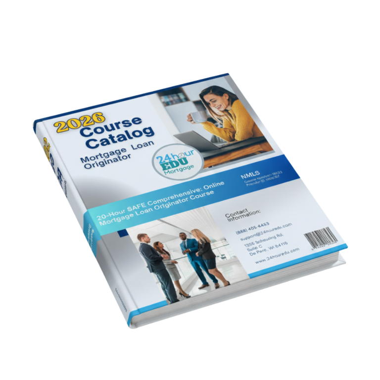 2026 Mortgage Loan Officer Course Catalog