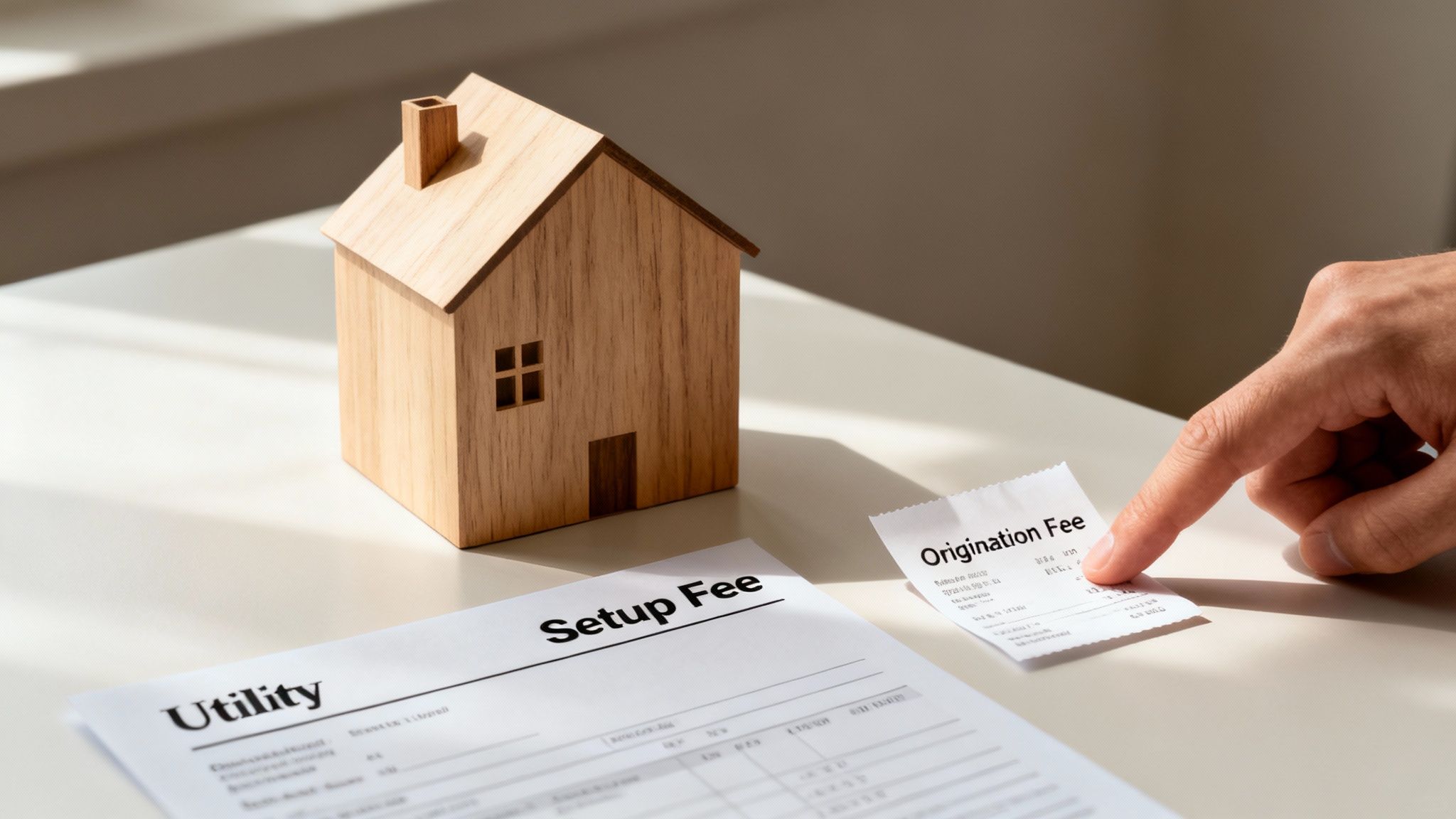mortgage origination fee