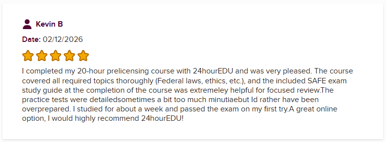 Best online mortgage course displayed on laptop screen with study materials