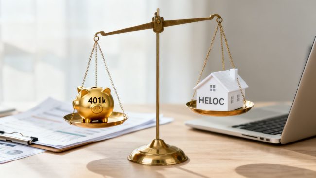 401k loan vs HELOC