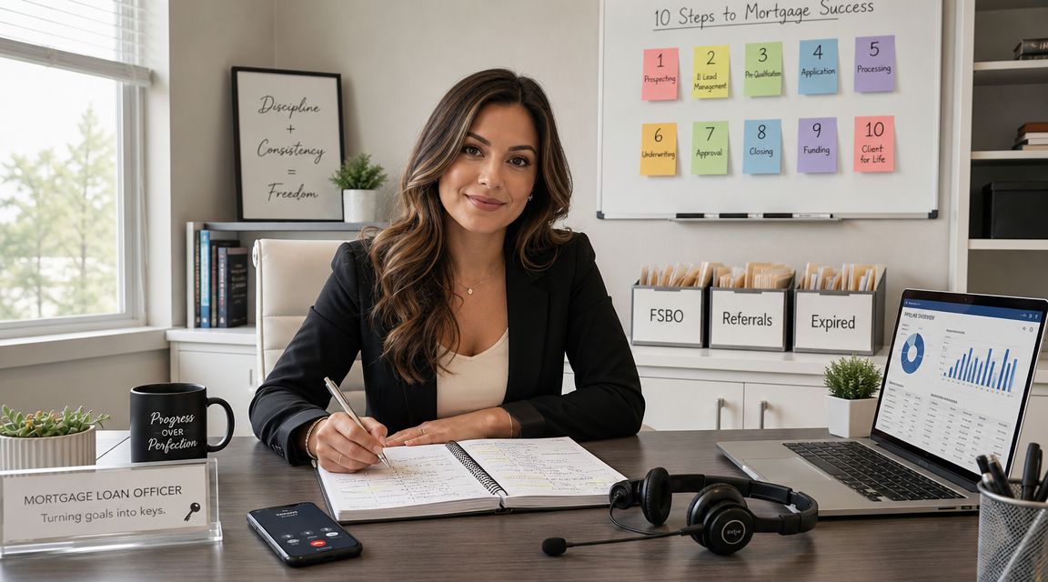 how does a mortgage loan officer find clients