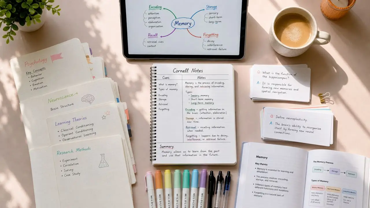 Note taking methods and MLO exam study tips