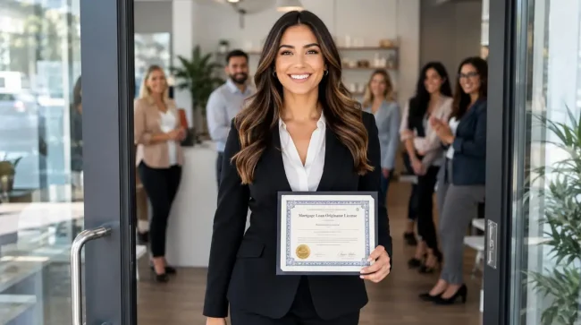 Mortgage Originator Course Graduate with Certification for passing the SAFE EXAM