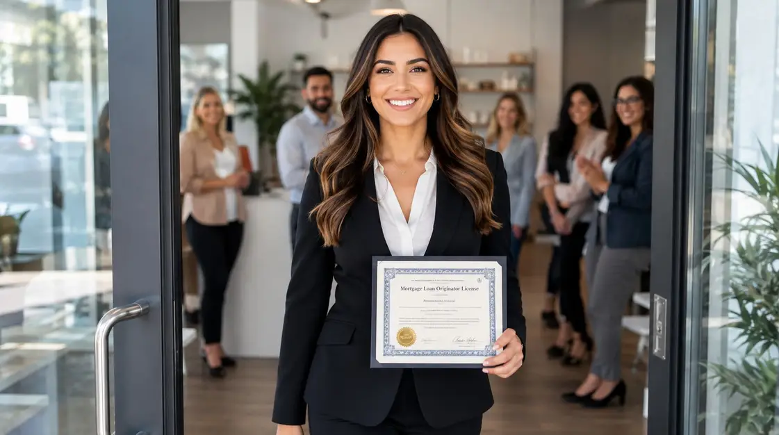 Mortgage Originator Course Graduate with Certification for passing the SAFE EXAM
