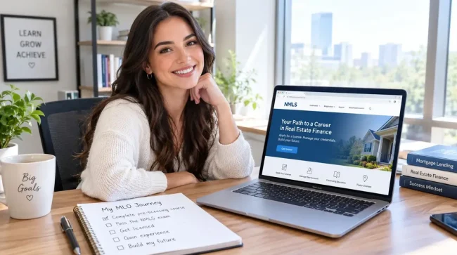 how to get MLO license NMLS credit score check