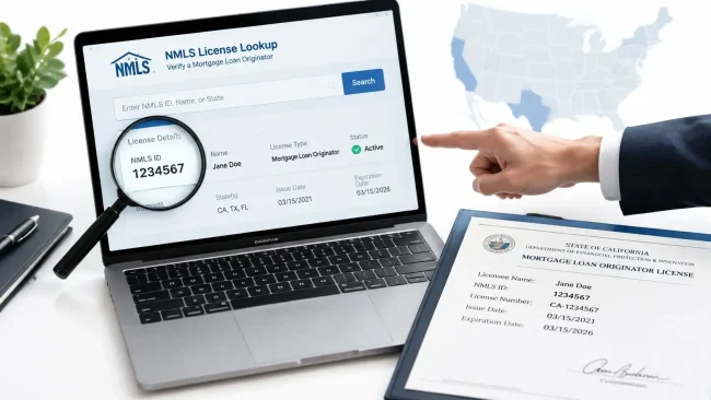 Mortgage Loan Originator License Lookup Guide online