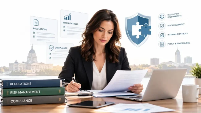 Working as a Banking Compliance Officer in Topeka, Kansas